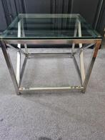 Riviera Maison tafeltjes, Minder dan 55 cm, Vierkant, Metalic Riviera Maison stijl, Ophalen