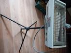 Terrasverwarmer goldsun gebruikt 1500 watt werkend standaard, Draaibaar, Gebruikt, Vloer, Ophalen
