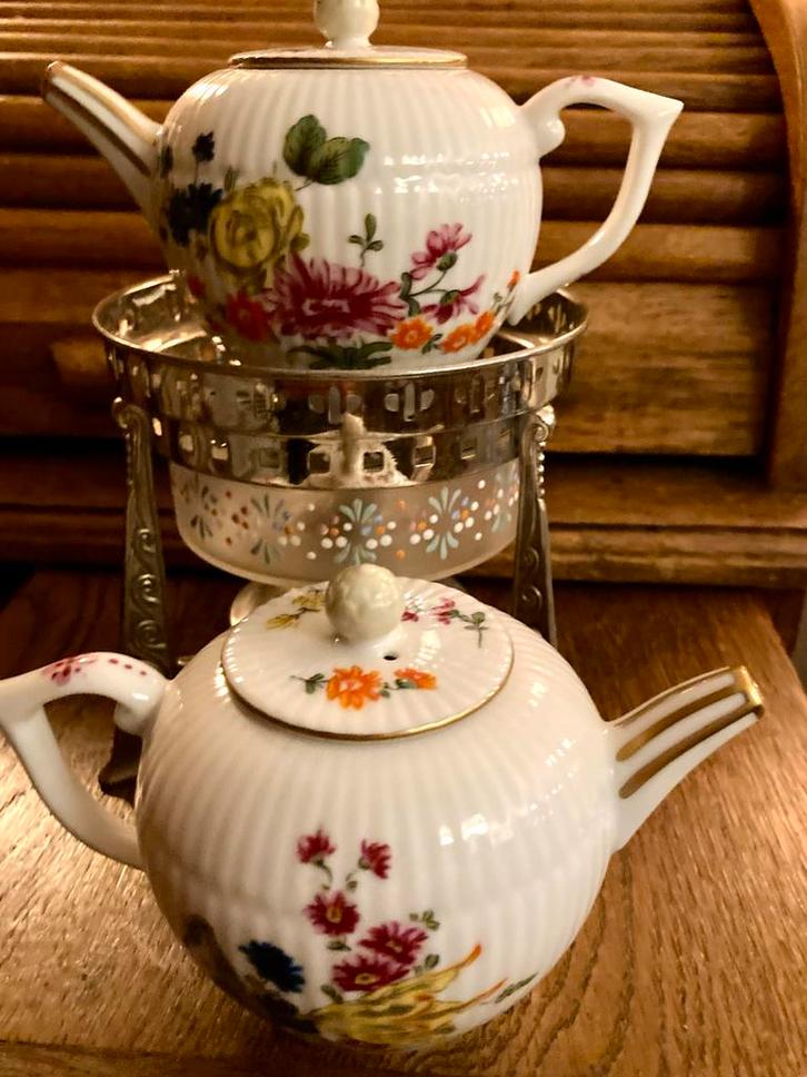 ‼️Twee Fürstenberg  Theepotjes Franklin Mint V&A Museum €25, Antiek en Kunst, Antiek | Porselein, Ophalen of Verzenden