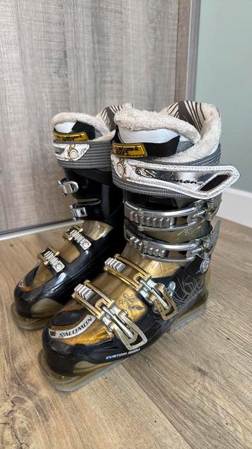 Salomon skischoenen maat 24 / 24.5 beschikbaar voor biedingen