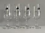 Vintage sherryglazen Duff Gordon vier stuks, Ophalen of Verzenden, Gebruikt, Gebruiksvoorwerp