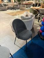 Showmodel Eetkamerstoel Teddy Antraciet, Huis en Inrichting, Stoelen, Ophalen, Twee, Zo goed als nieuw, Stof