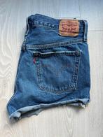 Levi's 501 Korte Spijkerbroek W32, Blauw, Uilenstede510, Ophalen of Verzenden, Zo goed als nieuw