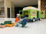 Playmobil supermarkt bezorgservice bus - 3204, Ophalen of Verzenden, Zo goed als nieuw, Complete set