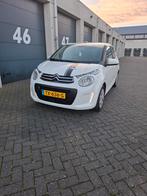 Citroen c1 1.0VTi fulloption carplay s&s, Auto's, Voorwielaandrijving, Stof, Wit, Handgeschakeld