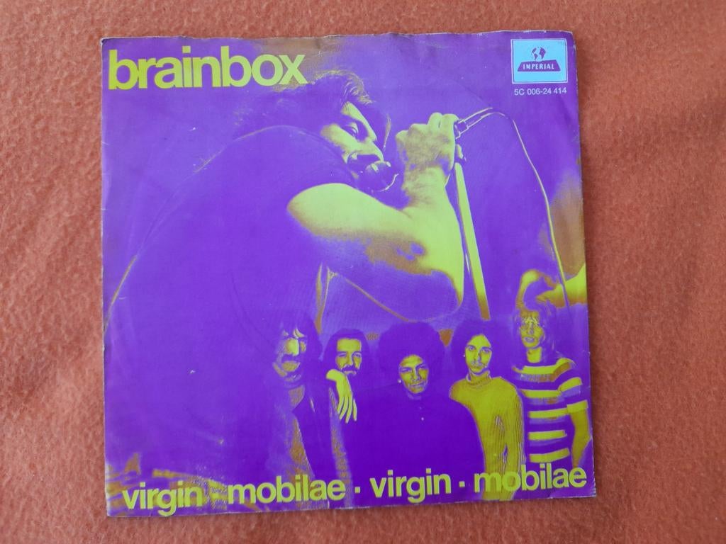Brainbox - Virgin/Mobilae (1971), Cd's en Dvd's, Vinyl Singles, Gebruikt, Single, Pop, 7 inch, Ophalen of Verzenden