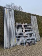 Groot klus steiger aluminium rolsteiger 10.2 werkhoogte, Ophalen, Gebruikt, Rolsteiger of Kamersteiger, 5 meter of hoger