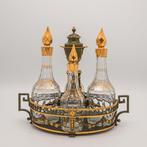 18e eeuws Hollands olie en azijn stel, cruet set, circa 1795, Ophalen of Verzenden