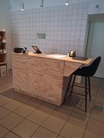 Toonbank / Balie / Bar, Ophalen, Gebruikt, Inclusief barstoelen