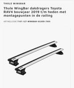 THULE dakdragers wingbar evo Toyota Rav4 vanaf 2019, Ophalen of Verzenden, Zo goed als nieuw