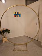 Ronde goude metalen Bruiloftsboog / Ballon Boog, Ophalen, Nieuw