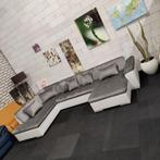 *SHOWROOMMODEL | Velvet | Leer | U bank | Hoekbank | Sofa, Stof, Hoekbank, Modern design u vorm bank bankstel sofa couch velvet leer