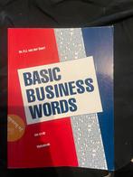 Basic business words, Boeken, Ophalen of Verzenden, Zo goed als nieuw