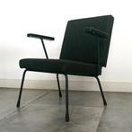 Mid Century, vintage Gispen design fauteuil stoel 1401 zwart, Huis en Inrichting, Fauteuils, Mid Century, vintage, retro, design
