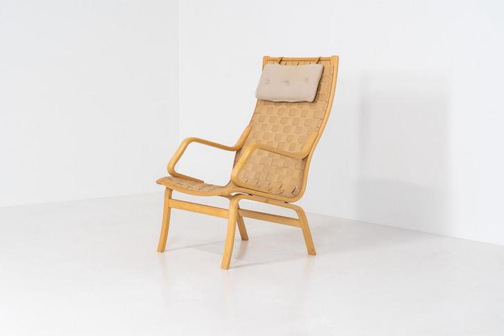 Vintage “Albert” stoel door Finn Ostergaard, Huis en Inrichting, Stoelen, Zo goed als nieuw, Eén, Ophalen of Verzenden