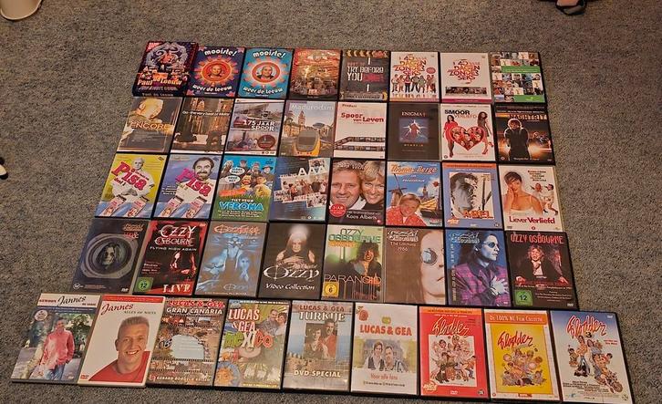 41 Verschillende diversen Enkele, Dubbele en 6-BOX dvd's, Cd's en Dvd's, Dvd's | Overige Dvd's, Zo goed als nieuw, Alle leeftijden