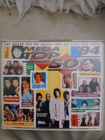 CDx2 Mega Top 50 '94 - Het Beste Uit De Mega Top 50 beschikbaar voor biedingen