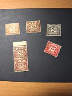 Groot Brittannië UK portzegels, Postzegels en Munten, Ophalen of Verzenden, Gestempeld