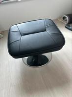 Voetenbankje, Huis en Inrichting, Banken | Voetenbanken en Poefen, Ophalen, Zo goed als nieuw, Rond, Metaal