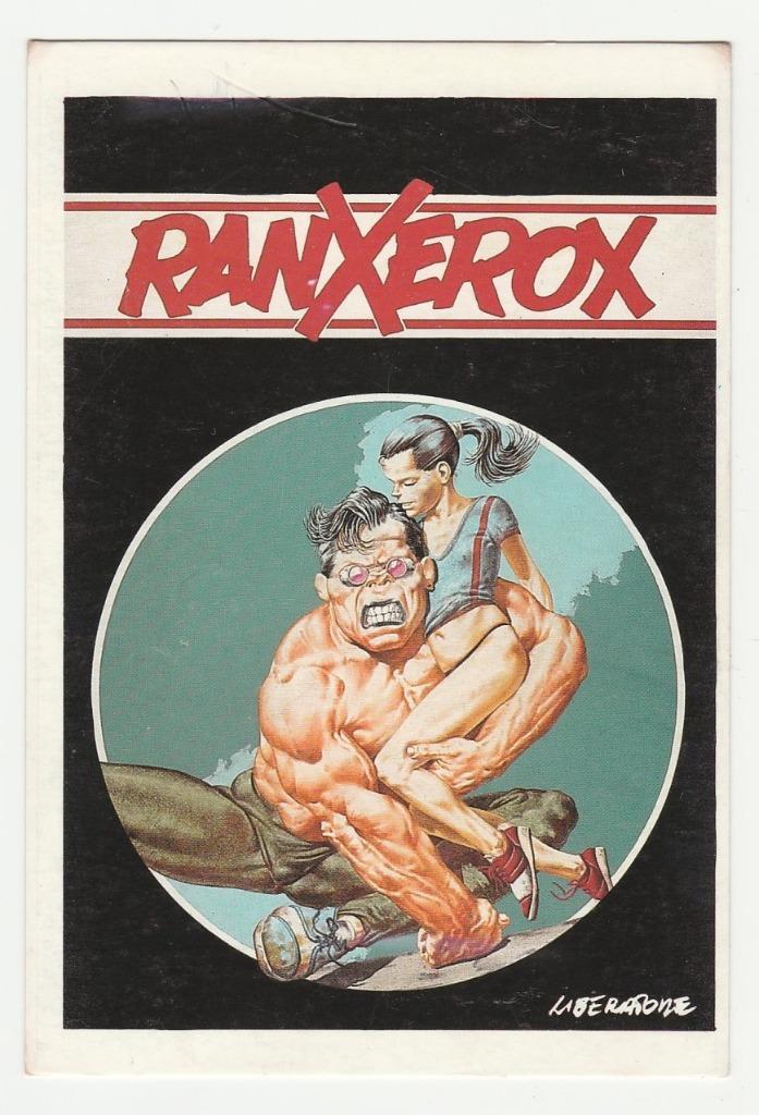 Liberatore - Tamburini.   Striptekenaars.  Strips., Verzamelen, Ansichtkaarten | Themakaarten, Ongelopen, 1980 tot heden, Overige thema's