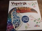 Kleurboek voor volwassenen Vogelrijk, Hobby en Vrije tijd, Tekenen, Nieuw, Ophalen of Verzenden