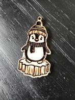 Houten Pinguïn Sleutelhanger - Handgemaakt, 6x2 cm, Ophalen of Verzenden, Nieuw
