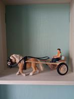 Schleich Shetlander Sulky 42040, Verzamelen, Dierenverzamelingen, Ophalen of Verzenden, Zo goed als nieuw, Paard, Beeldje of Figuurtje