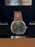 Panerai Radiomir 8-Days PAM00609 2016, Sieraden, Tassen en Uiterlijk, Horloges | Heren, Leer, Staal, Polshorloge, Zo goed als nieuw