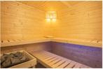 Traditionele Hoek sauna, Sport en Fitness, Sauna, Nieuw, Complete sauna, Ophalen, Fins of Traditioneel
