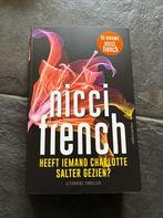 Nicci French heeft iemand Charlotte Salter gezien, Boeken, Avontuur en Actie, Ophalen of Verzenden, Zo goed als nieuw