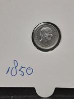 5 cent 1850 Koning Willem III, Koning Willem III, Zilver, Ophalen of Verzenden, Losse munt