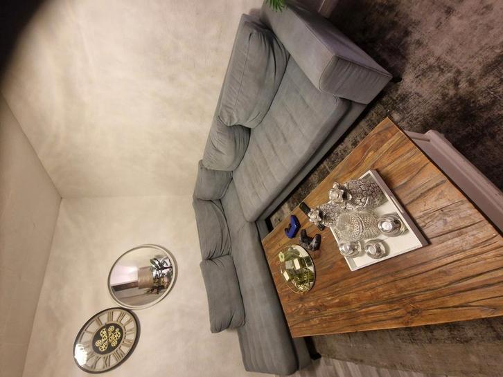 Hoekbank, Huis en Inrichting, Stoffering | Vloerbedekking, Zo goed als nieuw, Tapijt, minder dan 10 m², Ophalen of Verzenden