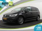 Volkswagen Touran 1.5 TSI Aut. R-Line 7-pers Trekhaak Carpla, Auto's, Volkswagen, Stof, 4 cilinders, 150 pk, Zwart