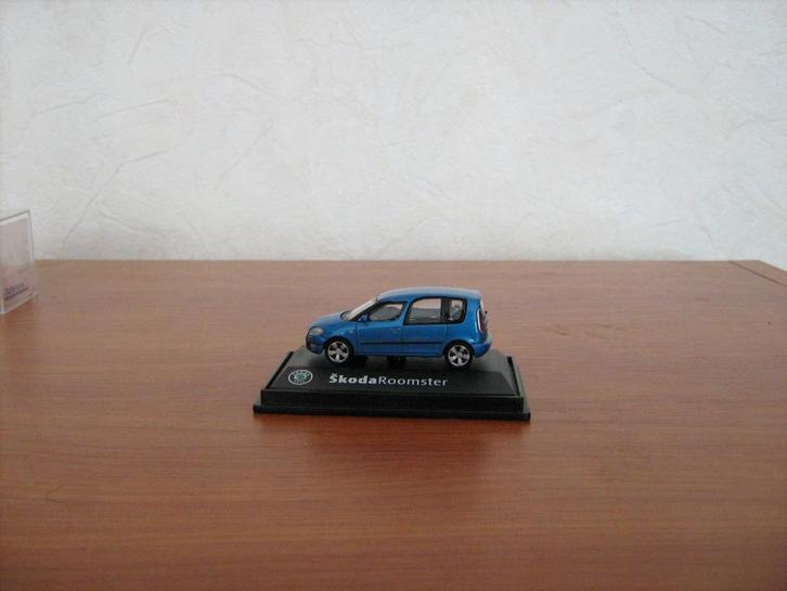 Skoda Roomster, Blauw, Abrex, Schaal 1:72, Hobby en Vrije tijd, Modelauto's | Overige schalen, Nieuw, Auto, Ophalen of Verzenden