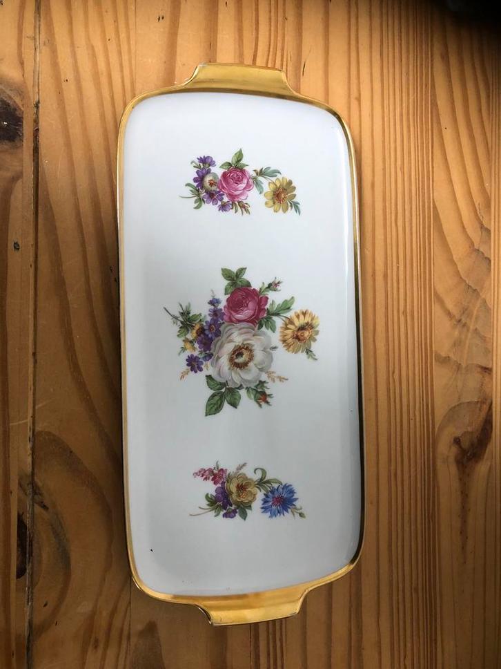 Vintage Alka Kunst Kaiser Bavaria Serveerschaal, Antiek en Kunst, Antiek | Porselein, Ophalen of Verzenden