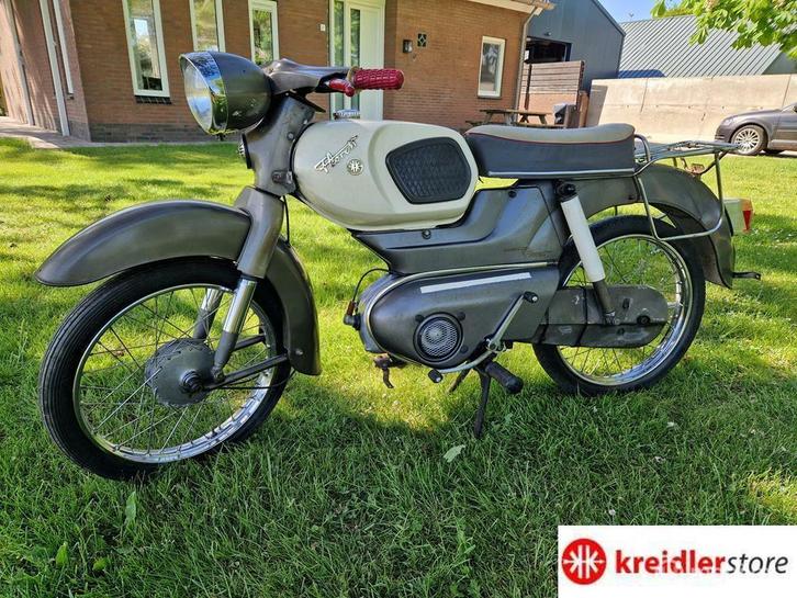 Kreidler TS Super 4 bouwjaar 1966 zonder kenteken loopt top, Fietsen en Brommers, Brommers | Kreidler, Gebruikt, Overige modellen