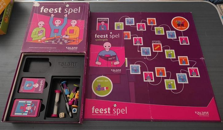 Het feest spel, Talant, Identity Games, Hobby en Vrije tijd, Gezelschapsspellen | Bordspellen, Zo goed als nieuw, Ophalen of Verzenden