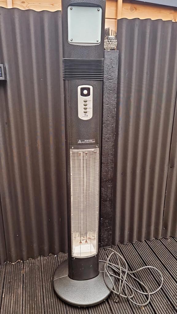 Chillchaser Elektrische Terrasverwarmer, Tuin en Terras, Terrasverwarmers, Zo goed als nieuw, Elektrisch, Vloer, Ophalen of Verzenden