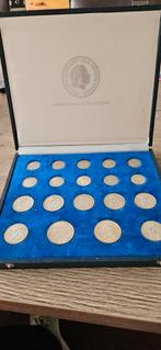 Zilveren Juliana guldens/rijksdaalders/Tientjes compleet, Koningin Juliana, Setje, Zilver, Ophalen of Verzenden
