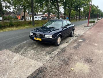 Audi 1.6E 1993 Blauw met weinig kilometers beschikbaar voor biedingen