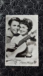 Fotokaart Conny Froboess en Peter Kraus, Verzamelen, Ansichtkaarten | Themakaarten, Ophalen of Verzenden, 1940 tot 1960