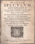 Maior, Joannes - Magnum Speculum Exemplorum, enz 1605, Antiek en Kunst, Ophalen of Verzenden