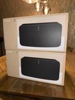 Sonos Five Gen 3 Zwart *Nieuw*, Nieuw, Ophalen of Verzenden, Sonos, 120 watt of meer