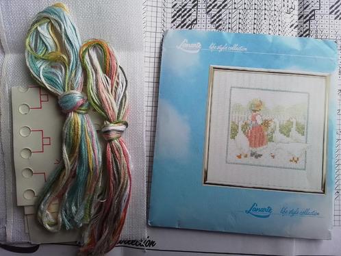 Borduurpakketje van Lanarte, Hobby en Vrije tijd, Borduren en Borduurmachines, Nieuw, Borduurpakket, Ophalen of Verzenden