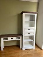 Surrey Boekenkast & Sidetable - Stijlvol!, Ophalen, Gebruikt, 50 tot 100 cm, Met lade(s)