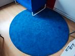 Blauw rond kleed, Huis en Inrichting, Ophalen, Blauw, Rond, Zo goed als nieuw