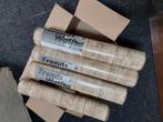 Hout behang/ 4 rollen Nieuw, Huis en Inrichting, Stoffering | Behang, Ophalen of Verzenden