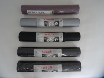 4 rollen Rasch vliesbehang, nieuw beschikbaar voor biedingen