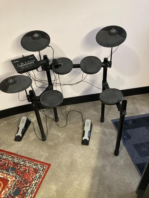 Yamaha DTX 402K elektronisch drumstel, Muziek en Instrumenten, Drumstellen en Slagwerk, Gebruikt, Overige merken, Elektronisch