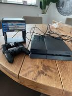 PlayStation 4 incl. 2 controllers en 4 spellen, Spelcomputers en Games, Spelcomputers | Sony PlayStation 4, Met 2 controllers